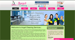 Desktop Screenshot of angelcleaningnz.co.nz